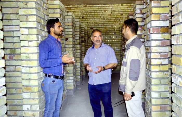أشرافِ وَمتابعة من قبل دائرة المُهندس المقيم و الشعبة الهندسية التابعة لمزار العَلويَّة شريفة بنت الأمام الحَسن المُجتبى (عليهما السلام).