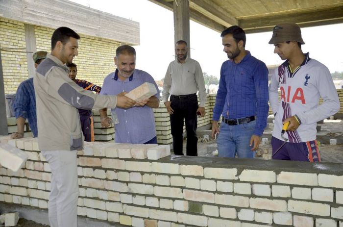أشرافِ وَمتابعة من قبل دائرة المُهندس المقيم و الشعبة الهندسية التابعة لمزار العَلويَّة شريفة بنت الأمام الحَسن المُجتبى (عليهما السلام).