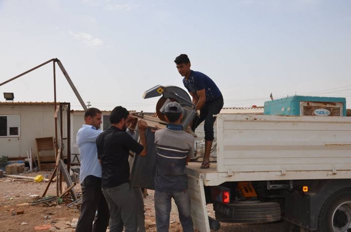 تستمر شعبة الصيانة في اعمالها في مزار العلوية شريفة بنت الإمام الحسن المجتبى(عليهما السلام).