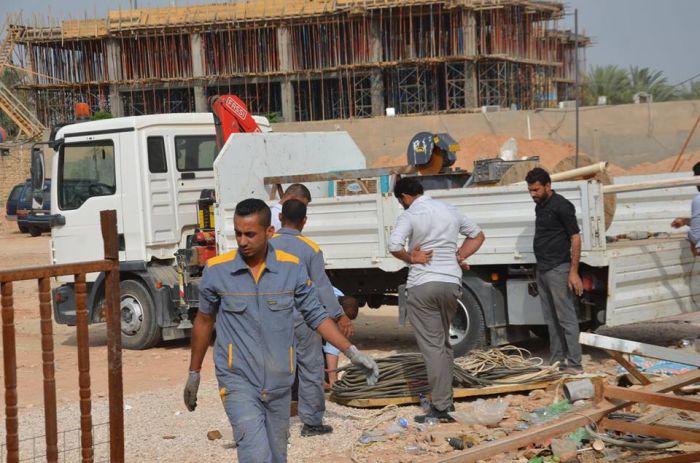 تستمر شعبة الصيانة في اعمالها في مزار العلوية شريفة بنت الإمام الحسن المجتبى(عليهما السلام).