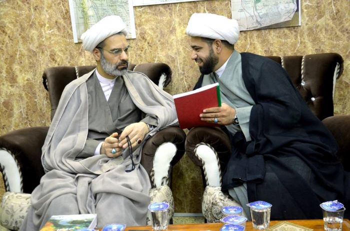 الأمين العام للمزارات الشيعية الشريفة سماحة الشيخ ستار الجيزاني ( دامَ تَوفيقهُ ) في ضيافة السَّيدة العلويَّة شَريفة ( سلامُ الله عليها )