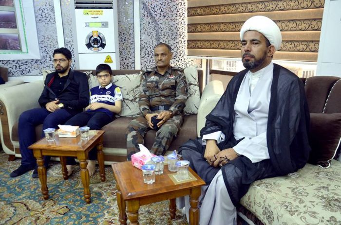 الأمين العام للمزارات الشيعية الشريفة سماحة الشيخ ستار الجيزاني ( دامَ تَوفيقهُ ) في ضيافة السَّيدة العلويَّة شَريفة ( سلامُ الله عليها )