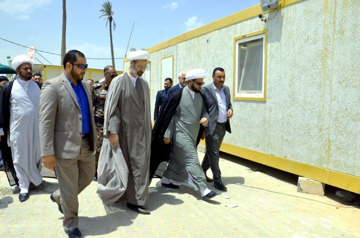 الأمين العام للمزارات الشيعية الشريفة سماحة الشيخ ستار الجيزاني ( دامَ تَوفيقهُ ) في ضيافة السَّيدة العلويَّة شَريفة ( سلامُ الله عليها )