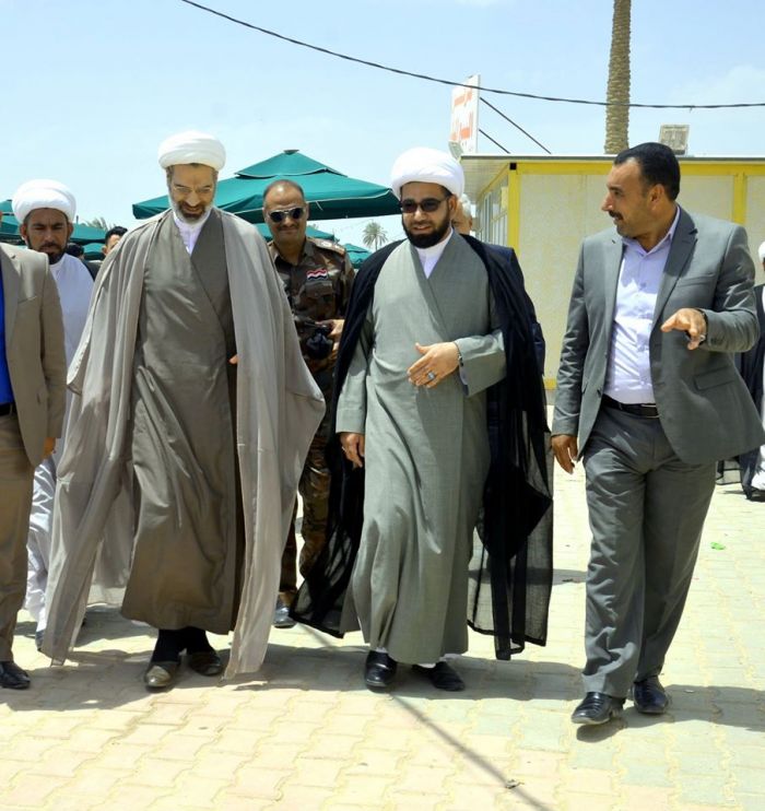 الأمين العام للمزارات الشيعية الشريفة سماحة الشيخ ستار الجيزاني ( دامَ تَوفيقهُ ) في ضيافة السَّيدة العلويَّة شَريفة ( سلامُ الله عليها )