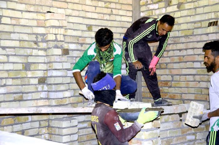 بأشرافِ وَمتابعة من قبل دائرة المُهندس المقيم و الشعبة الهندسية التابعة لمزار العَلويَّة شريفة بنت الأمام الحَسن المُجتبى (عليهما السلام).