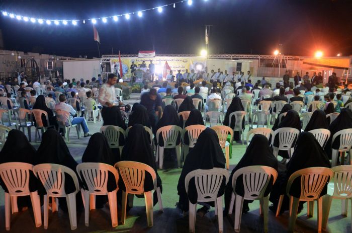 تحت شعار منقذ البشرية وفتوى الجهاد امتدادًا لثورة الإمام الحسين (ع) أقامَت الأمانة الخاصة لمَزار العلوية شريفة بنت الإمام الحَسن المُجتبى (عليه السلام