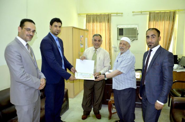 زارَ وفد الأمانة الخاصة لمزار العلويَّة الطاهرة شَريفة بنت الإمام الحَسن المُجتبى (عليهما السلام) مديرية التخطيط العمرانيَّ في محافظة بابل .