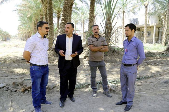 تطبيق أرضية صحن السيدة أم البنين (عليها السلام) الجديد ، وتأتي هذه الأعمال ضمن مشروع التوسعة المباركة للمزار الشريف