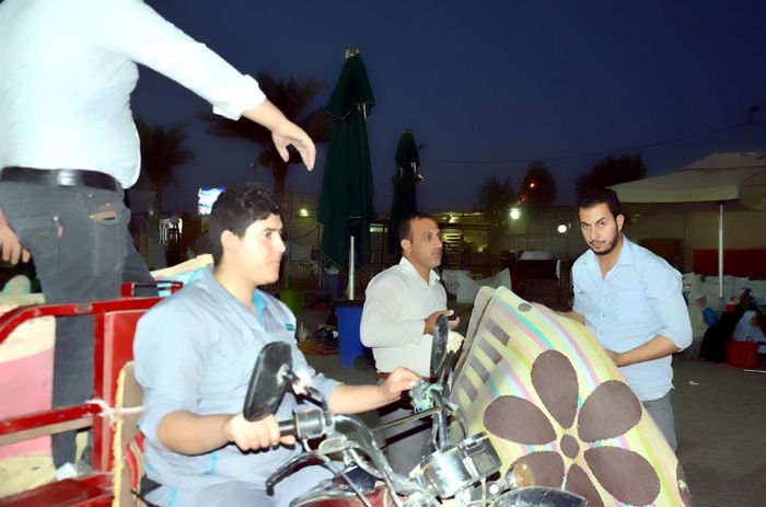 حملة تنظيف واسعة شَملت صحن ام البنين (عليها السلام) والمناطق المُحيطه به .