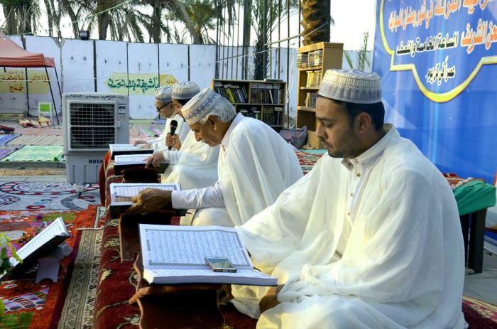 يستمر مركز علوم القرآن الكريم التابع لمرقد العلوية الشريفة بنت الإمام الحسن المجتبى ( عليهما السلام) بالختمة الرمضانية المباركة وفقنا الله وإياكم لخدم