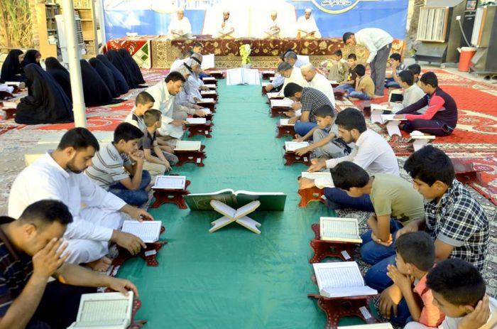 يستمر مركز علوم القرآن الكريم التابع لمرقد العلوية الشريفة بنت الإمام الحسن المجتبى ( عليهما السلام) بالختمة الرمضانية المباركة وفقنا الله وإياكم لخدم