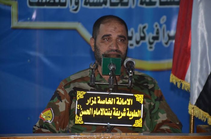 أقام مركز علوم القرآن الكريم محفلاً قرآنياً ترحماً على أرواح الشهداء من الحشد الشعبي وقوى الأمن في صحن السيدة أم البنين (عليهما السلام) .