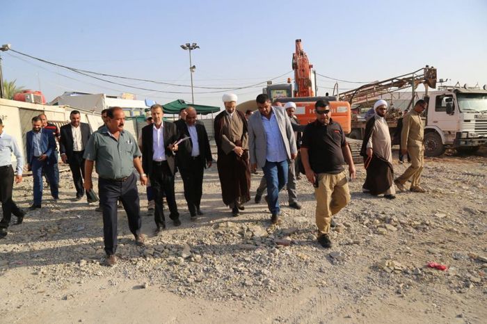استقبل الأمين الخاص لمرقد العلوية شريفة بنت الأمام الحسن المجتبى (عليهما السلام) الأمين العام للمزارات الشيعية الشريفة