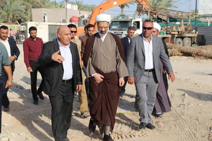 استقبل الأمين الخاص لمرقد العلوية شريفة بنت الأمام الحسن المجتبى (عليهما السلام) الأمين العام للمزارات الشيعية الشريفة