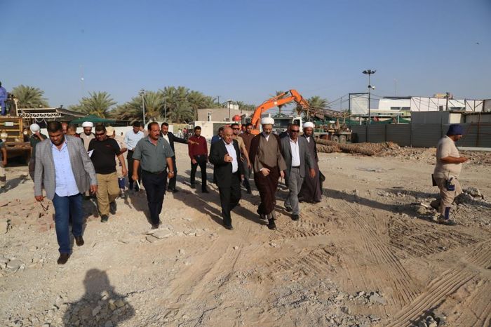 استقبل الأمين الخاص لمرقد العلوية شريفة بنت الأمام الحسن المجتبى (عليهما السلام) الأمين العام للمزارات الشيعية الشريفة