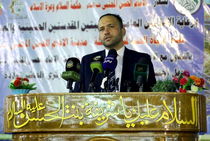 مَرقد السَيدة شَريفة (عليها السلام ) يَحتضن الحَفل الختاميَّ لمهرجان ولادة الإمام الحسن المجتبى (عليه السلام)