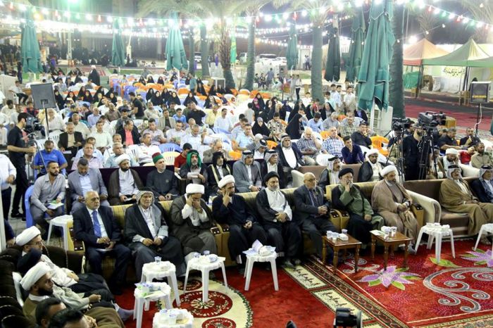 مَرقد السَيدة شَريفة (عليها السلام ) يَحتضن الحَفل الختاميَّ لمهرجان ولادة الإمام الحسن المجتبى (عليه السلام)