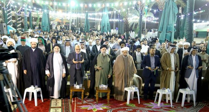 مَرقد السَيدة شَريفة (عليها السلام ) يَحتضن الحَفل الختاميَّ لمهرجان ولادة الإمام الحسن المجتبى (عليه السلام)