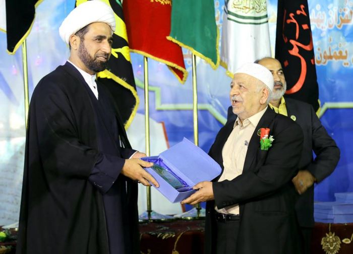مَرقد السَيدة شَريفة (عليها السلام ) يَحتضن الحَفل الختاميَّ لمهرجان ولادة الإمام الحسن المجتبى (عليه السلام)
