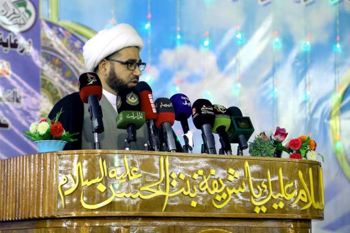 مَرقد السَيدة شَريفة (عليها السلام ) يَحتضن الحَفل الختاميَّ لمهرجان ولادة الإمام الحسن المجتبى (عليه السلام)