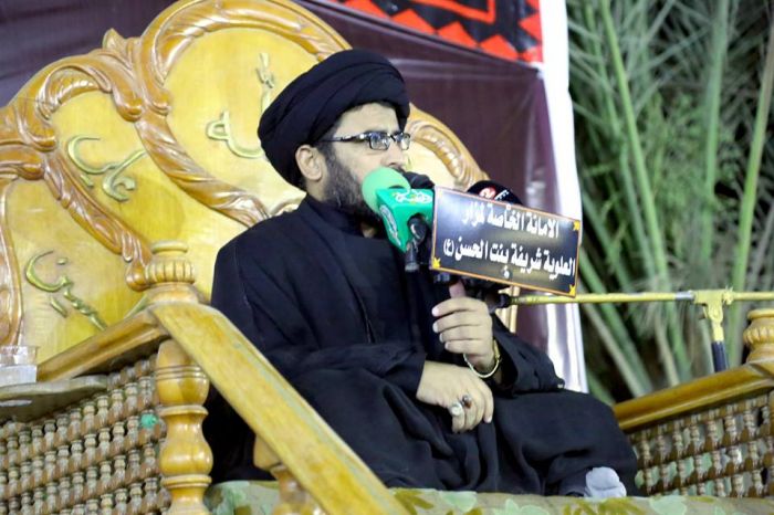 أقامَت هيئة شباب الحوراء (عليها السلام) بالتعاون مع الأمانة الخاصة لمزار العلوية الطاهرة شريفة بنت الإمام الحسن المجتبى عليهما السلام مَجلساً حُسينياً