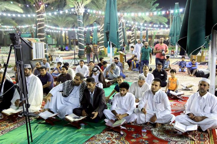 أقامت الأمانة الخاصة لمرقد العلوية الطاهرة شريفة بنت الإمام الحسن المجتبى (عليهما السلام) محفلاً قرآنياً مباركاً