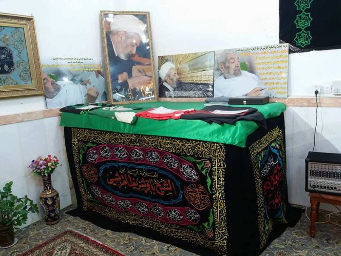 زار وفد من الامانة الخاصة لمرقد العلوية الطاهرة شريفة بنت الامام الحسن المجتبى (عليهما السلام) مكتب سماحة الشيخ محمد السند (دام عزه)