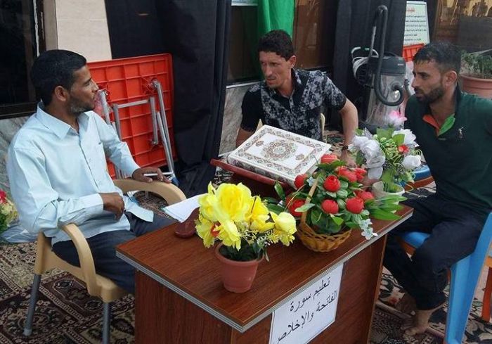 مركز علوم القرآن الكريم التابع لمزار العلوية شريفة بنت الامام الحسن المجتبى (عليهما السلام) يستمر بحملة المابركة لتصحيح قراءة سورتي الفاتحة والاخلاص .