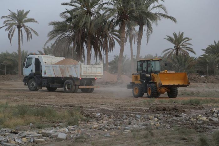 تفقد الامين الخاص لمرقد العلوية الطاهرة شريفة بنت الامام الحسن المجتبى (عليهما السلام ) سماحة الشيخ رؤوف الفتلاوي (دام توفيقة).