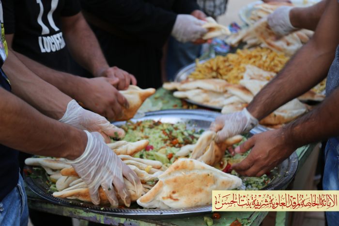 المواكب والهيئات الحسينية تتشرف بَزيارة العَلويَّة شَريفة (سَلامُ الله عَليها)