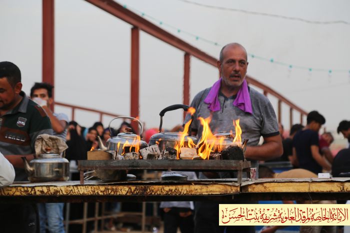المواكب والهيئات الحسينية تتشرف بَزيارة العَلويَّة شَريفة (سَلامُ الله عَليها)