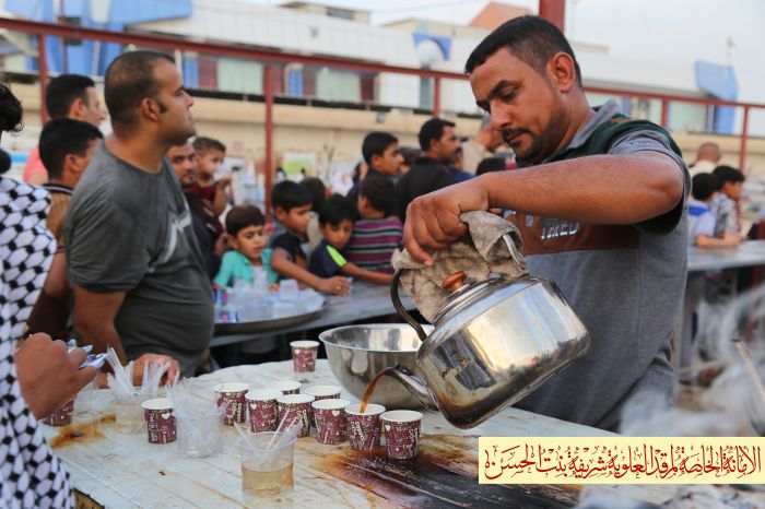 المواكب والهيئات الحسينية تتشرف بَزيارة العَلويَّة شَريفة (سَلامُ الله عَليها)