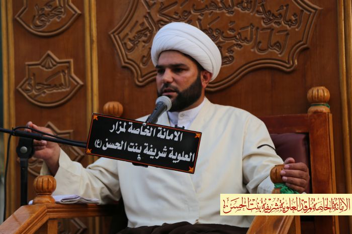 تتواصل المحاضرات الفقهية في مرقد العلوية شريفة بنت الإمام الحسن المجتبى (عليهما السلام)