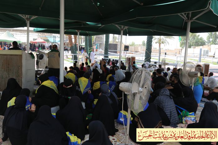 تَشرفت حملة كفيل الحوراء(ع) من جمهورية لبنان/ بزيارة مَرقد العَلويَّة الطاهرة السَيدة الشَريفة بنت الإمامُ الحَسن المُجتبى (عليهما السلام)