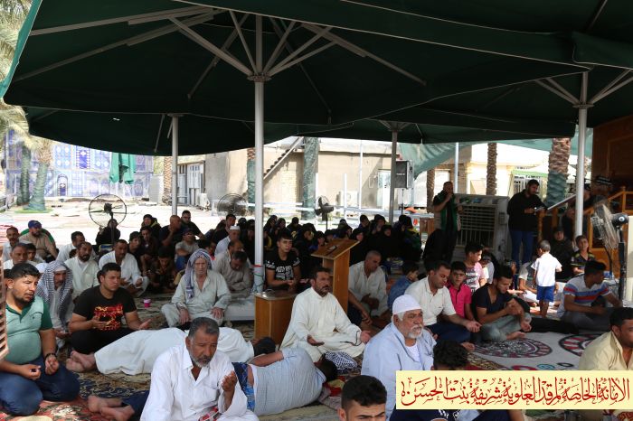 تَشرفت حملة كفيل الحوراء(ع) من جمهورية لبنان/ بزيارة مَرقد العَلويَّة الطاهرة السَيدة الشَريفة بنت الإمامُ الحَسن المُجتبى (عليهما السلام)