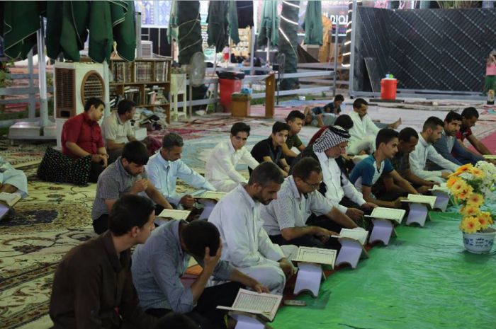 يستمر مركز القرآن الكريم في مرقد العلوية الطاهرة شريفة بنت الامام الحسن المجتبى (عليهما السلام)