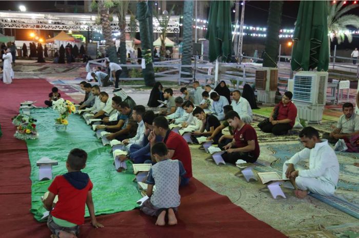 يستمر مركز القرآن الكريم في مرقد العلوية الطاهرة شريفة بنت الامام الحسن المجتبى (عليهما السلام)