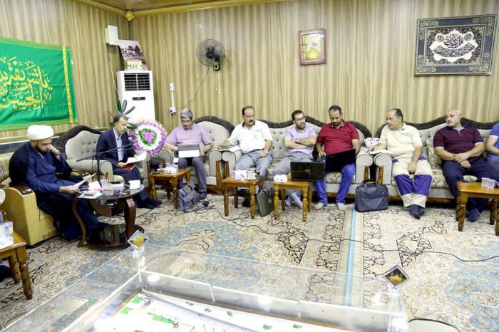 تستمر الأمانة الخاصة لمرقد العلوية الطاهرة شريفة بنت الإمام الحسن المجتبى (عليهما السلام) باجتماعها الدوري حول مشروع الإعمار والتوسعة.