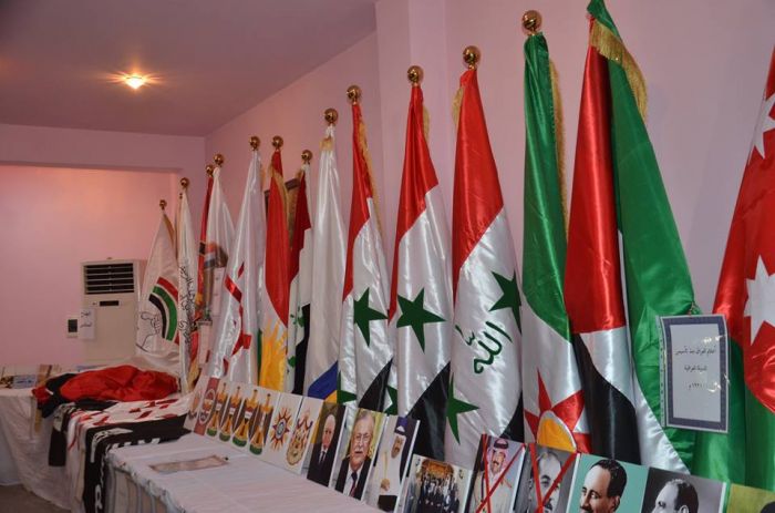 وفد من الأمانة الخاصة لمرقد العلويَّة الطاهرة شَريفة بنت الإمامُ الحَسن المجتبى(عليهما السلام) يشارك في افتتاح معرض الرايات ومعالم العراق عبر العصور ف