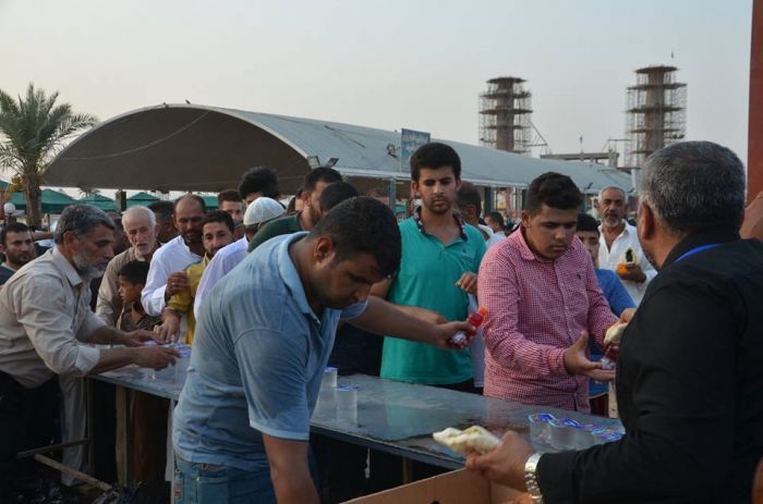 مواكب الخدمة الحسينية عطاء بلا حدود