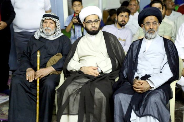 أقامت هيئة العلوية شريفة بنت الإمام الحسن المجتبى ( عليهما السلام) التابعة للمرقد الشريف محفلاً بهيجاً بمناسبة زواج النور من النور