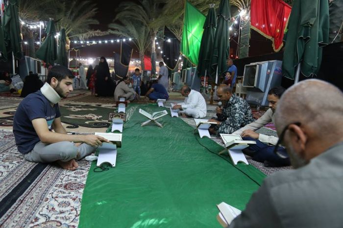 أقام مركز علوم القرآن التابع للامانة الخاصة للمرقد العلوية الطاهرة شريفة بنت الإمام الحسن المجتبى