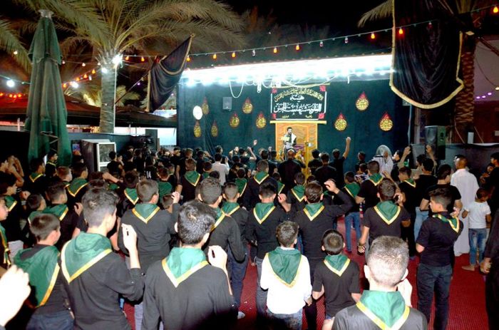 اقامت جمعية اكشافة العلوية التابعة لمرقد العلوية الطاهرة السيدة شريفة بنت الحسن المجتبى عليهما السلام نشاط كشفي لمجموعة من عناصرها
