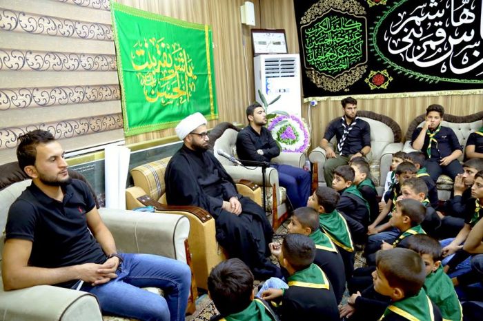 اقامت جمعية اكشافة العلوية التابعة لمرقد العلوية الطاهرة السيدة شريفة بنت الحسن المجتبى عليهما السلام نشاط كشفي لمجموعة من عناصرها