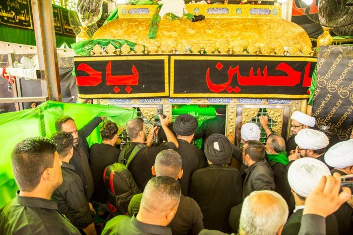 سماحة آية الله السيد محمد علي الشيرازي (دام عزهُ) في ضيافة السيدة شريفة (عليها السلام)