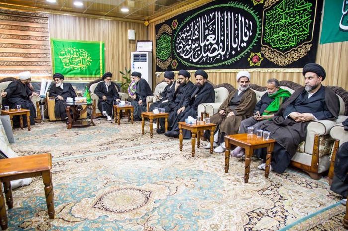 سماحة آية الله السيد محمد علي الشيرازي (دام عزهُ) في ضيافة السيدة شريفة (عليها السلام)
