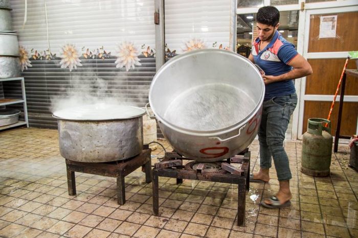 مضيف الإمام الحسن المجتبى (عليه السلام) في مرقد العلويَّة الطاهرة شريفة بنت الإمام الحسن المجتبى (عليهما السلام)