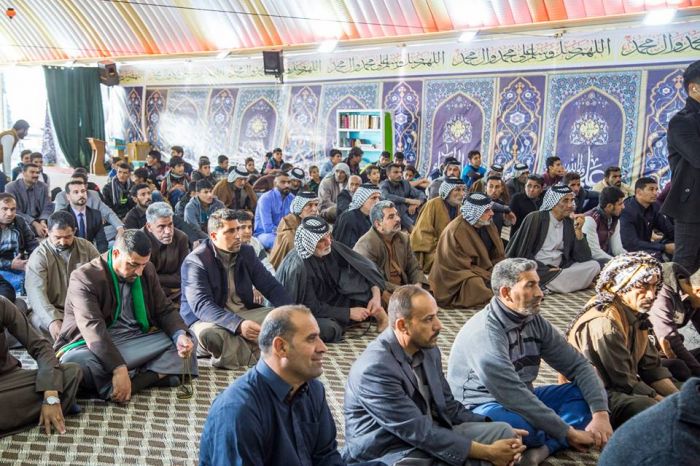 أقامت الأمانة الخاصة لمرقد العلوية شريفة بنت الإمام الحسن المجتبى (عليهما السلام) حفلاً بهيجاً بمناسبة تتويج الإمام المهدي (سلام الله تعالى عليه)