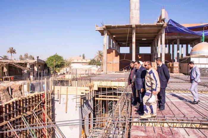 جولة تفقدية لنائب الامين الخاص لمرقد العلوية شريفة بنت الامام الحسن المجتبى (ع).