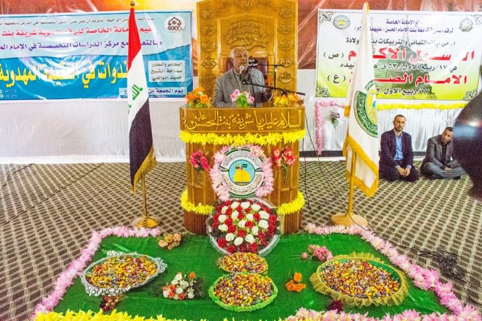 حفلاً بهيجاً بمناسبة ولادة منقذ البشرية جمعاء سيد الخلق الرسول محمد (صلى الله عليه وآله وسلم) وحفيده الإمام جعفر بن محمد الصادق (عليه السلام)
